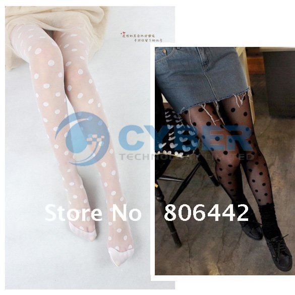 Fashion Lady's Big Dot Leggings Pants,Sexy Pantyhose For Women,Jacquard Stockings, Wholesale /Retail