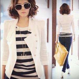 Fashion Lady Women Sexy Slim Short Jacket Coat Blazer Casual Suit Outwear FZ481