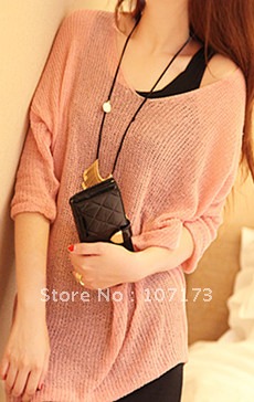 Fashion Loose Random Knitted Pullover Air Conditioning Shirt Sweater