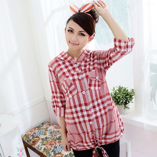 Fashion maternity clothing nursing clothing women clothing summer maternity buckle top nursing clothes