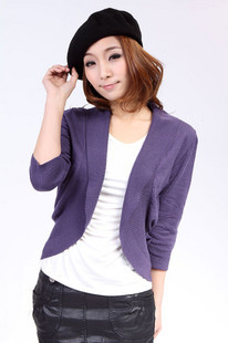 Fashion new arrival summer elegant cape outerwear cardigan slim gentlewomen sweater