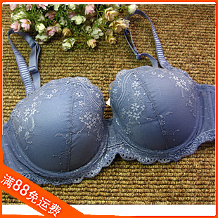 Fashion plus size underwear lace bra with wire 85d 90c large cup