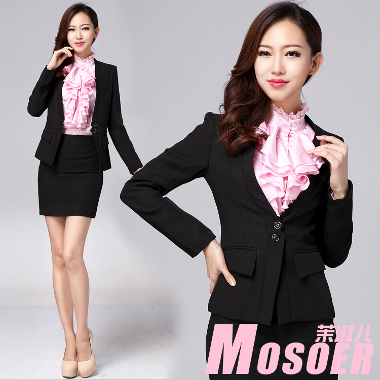 Fashion professional set ol work wear women's set skirt 2012 autumn western-style trousers