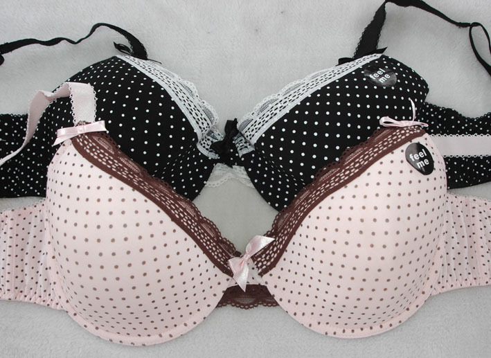 Fashion secret dot modal thin cup bra 75dde75ddef38def40dd