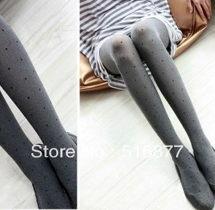 Fashion Small dot jacquard pantyhose 150D Velvet thicken Bottoming socks Wholesale free shipping on orders over $ 50