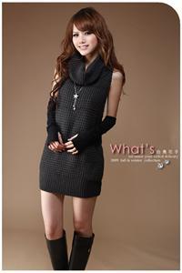 Fashion solid color sweater 2040