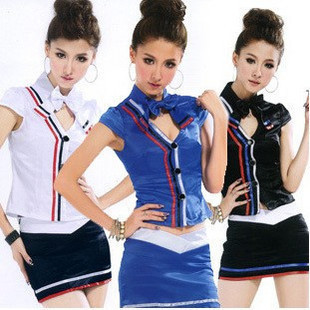 Fashion stewardess uniform the temptation of work wear ktv work wear