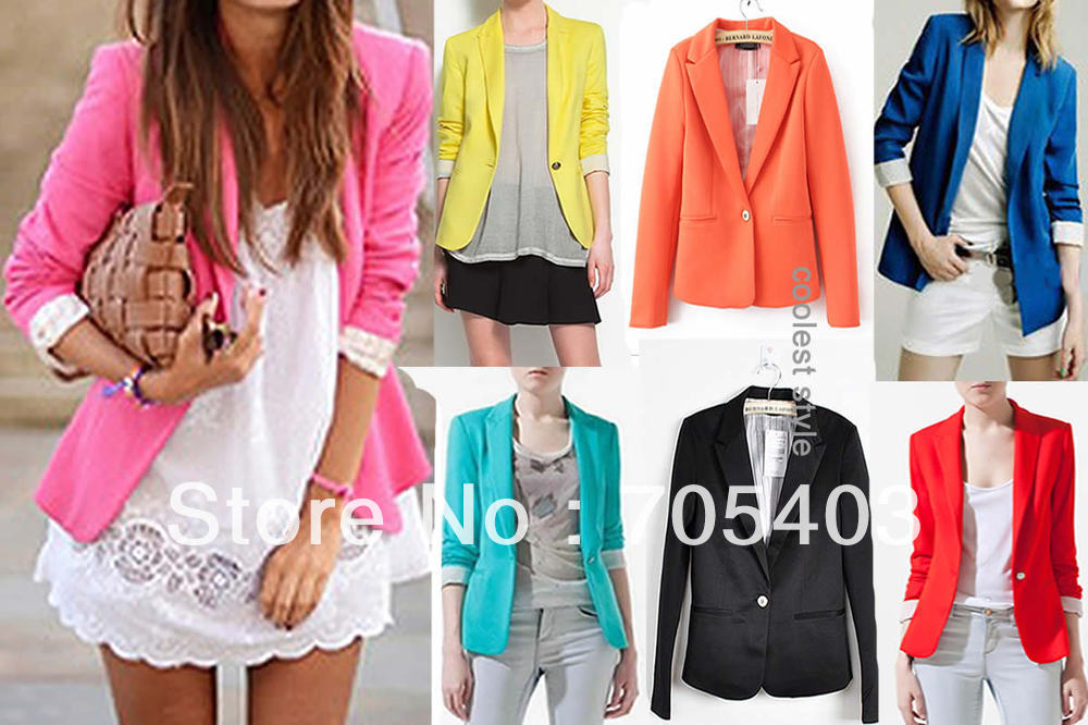 Fashion style casual vests t-shirts tops shirt Jacket Coat women's blazer Free shipping