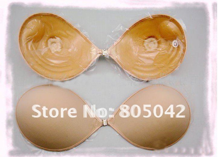 Fashion style strapless free invisible bra with many colors for choose 100pcs/lot + free shipping