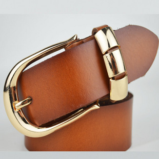 Fashion Women's Strap Female Genuine Leather Belt Cowhide Pin Buckle All-match Casual Leather Belt