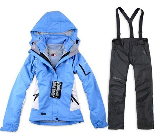 Fashion women winter warm jacket and pants set best quality brand Ski suits jacket 6 color free shipping