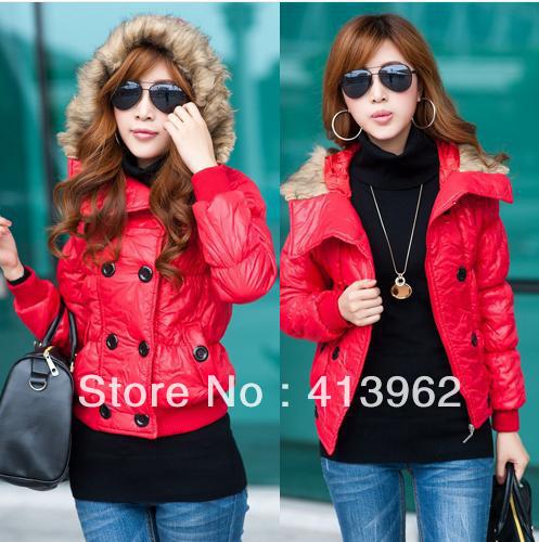 Fashion Womens Casual Sport Hooded Double-breasted Long Version YH59239