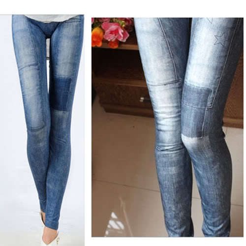 Fashion Womens Jeggings Stretch Skinny Leggings Tights Pencil Pants Casual Jeans[040232]