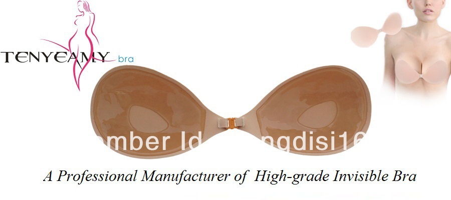 fashionable adhesive invisible bra