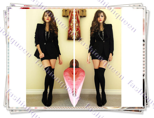 Fashionable Over Knee Socks Thigh High Cotton Sexy Stockings Thinner Hot Item 5 Colors 3226