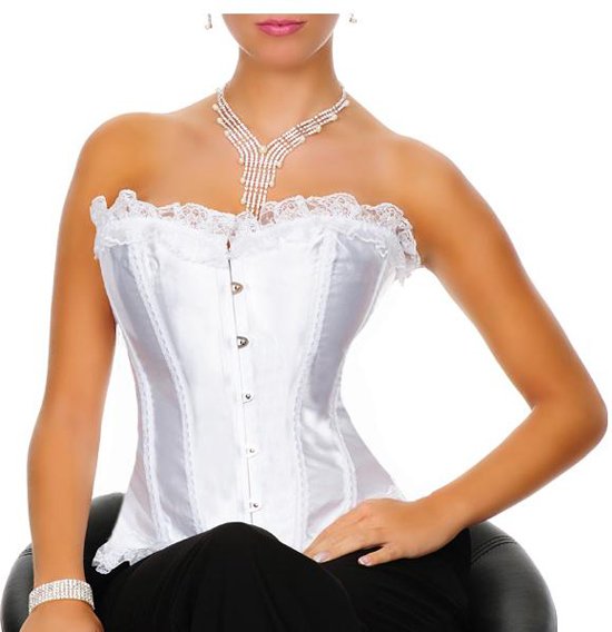 Fast delivery  New Women Clothing Sexy Lingerie Overbust  Corsets  Satin 2553