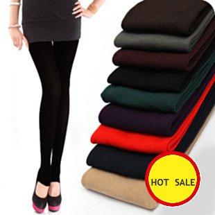 Fast Shipping Extra Fashion Winter Seaweed Velvet Tights Pantyhose Extreme Warm Sock Autumn Warmers Leggings Women Stockings