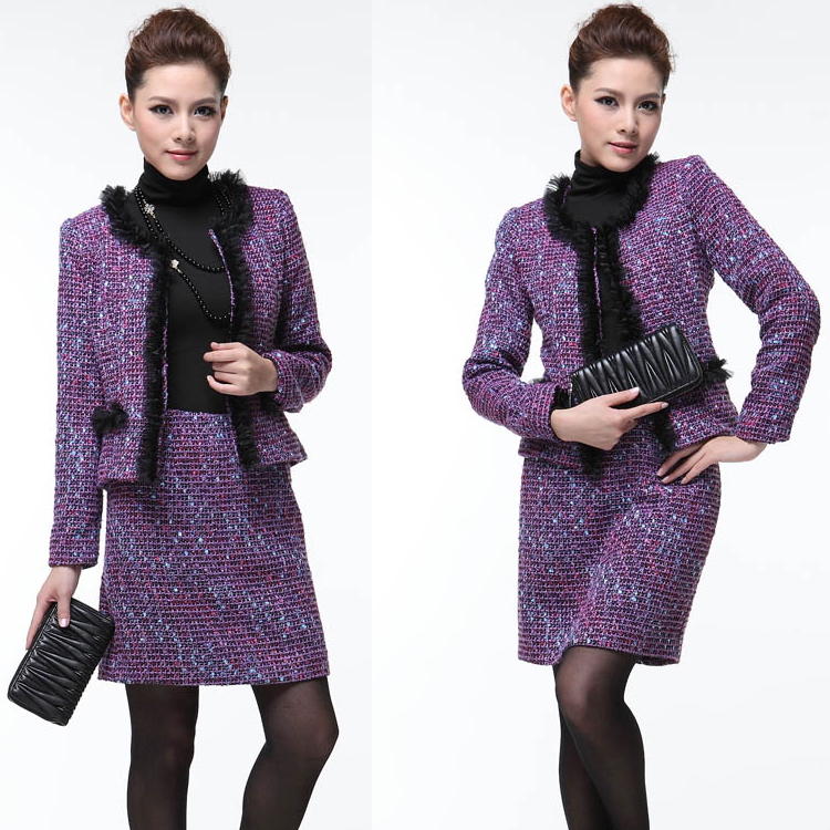 Female set top female elegant lace decoration long-sleeve short jacket female outerwear