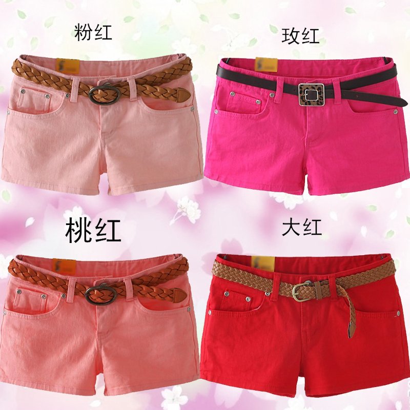 female shorts candy summer shorts 2012 super shorts pants