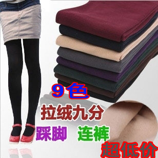 Female socks autumn and winter thick tights plus velvet thick legging autumn and winter stockings thickening plus velvet