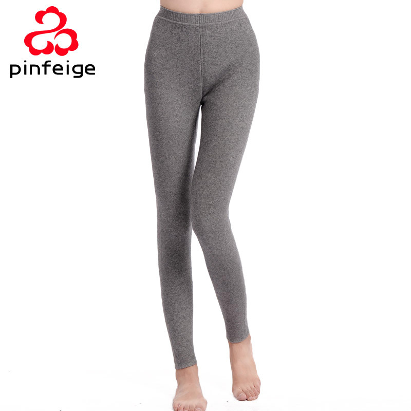 Figg thick cashmere pants wool thickening warm pants thickening wool pants