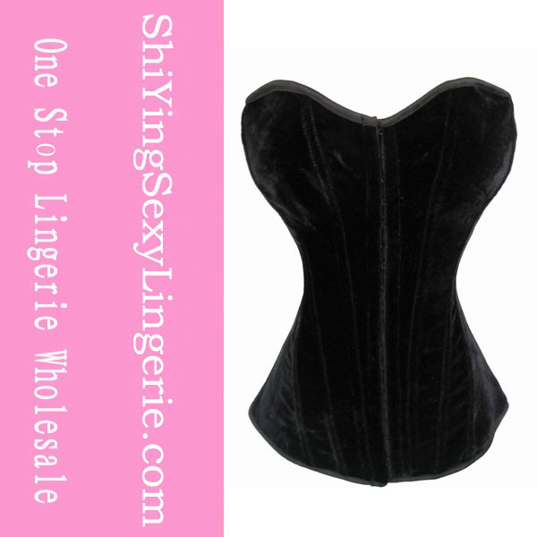 Flannel Full Steel Corset LC5183 Cheaper price Drop Shipping