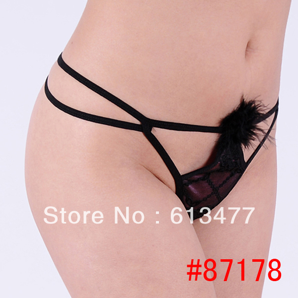 Floral G-string Sexy Lingerie Women Panty Sexy Underwear Lady Thong  Intimate Wear, g string for women,different color 87178-8