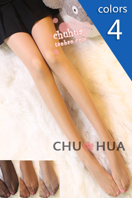 Flower chokecherry ol basic summer ultra-thin transparent meat sexy stockings pantyhose