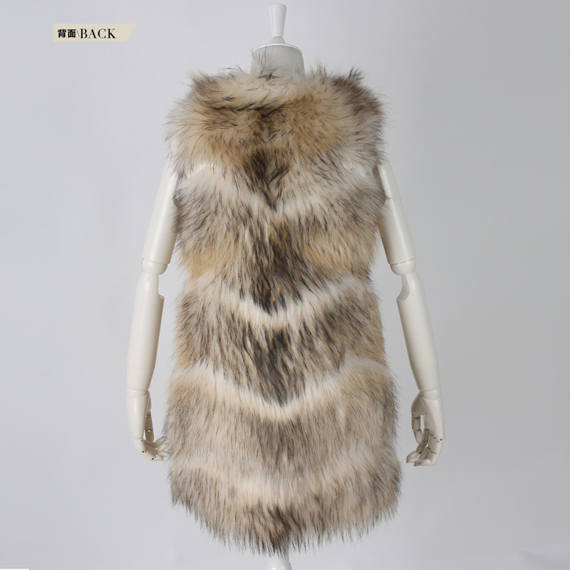 Flying his wife 2012 new the special import raccoon fur vest vest women jacket D2444 grass