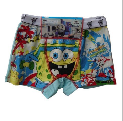 Foreign trade children underwear baby boy boxer shorts children pure cotton underwear flat