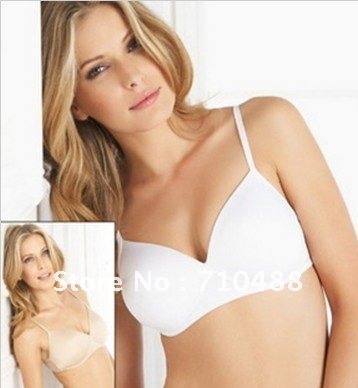 Foreign trade underwear is ultra comfortable zero burden Seamless smooth rim of soft thin bra