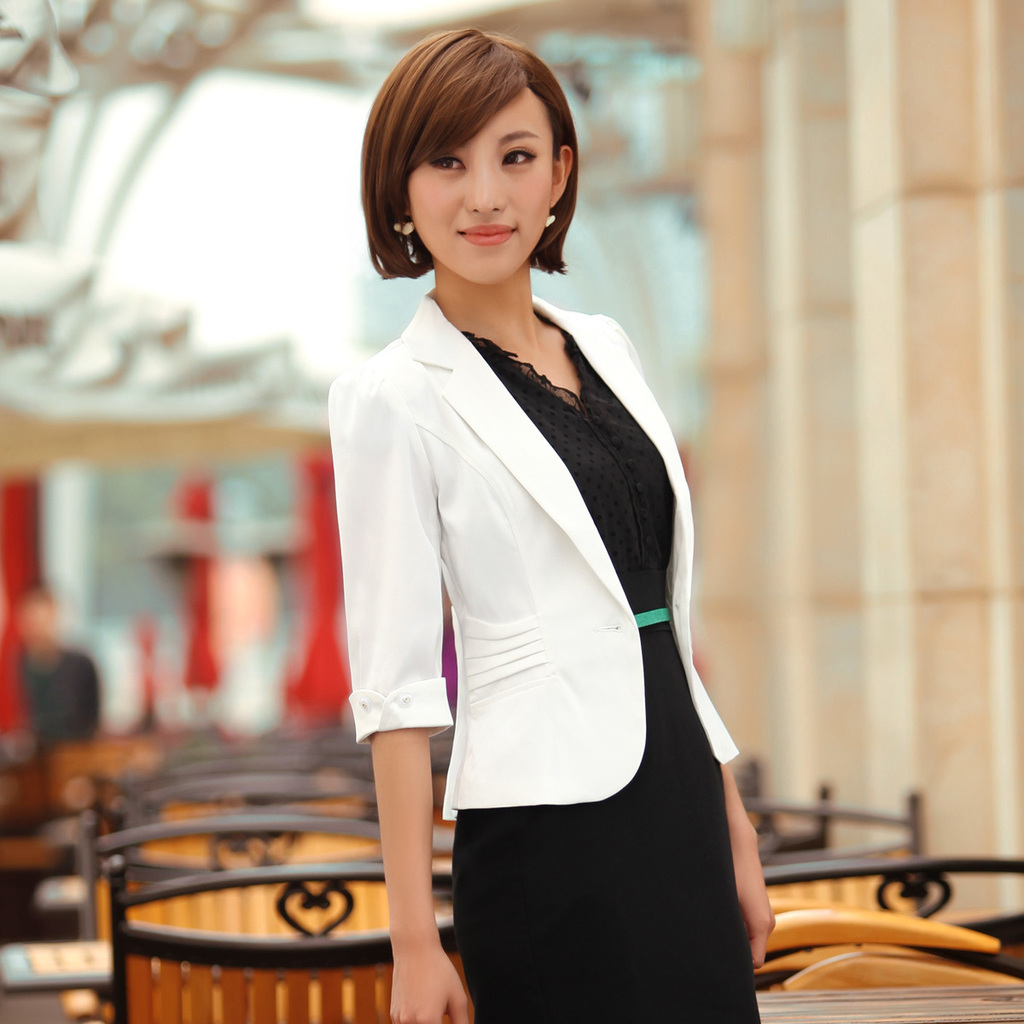 Formal work wear skirt suit women's fashion professional set 1193