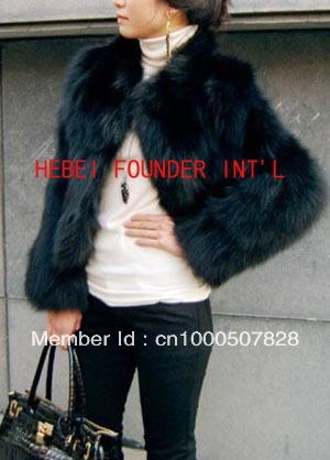 Fox fur coat