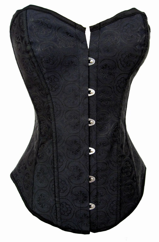 Frank.J Black decorative pattern buttons royal small vest shaper - corselets 5184 free shipping