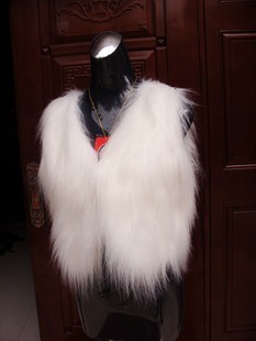 Free delivery 2012 cape vest faux vest fur vest outerwear