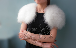 Free delivery in 2012 fur coat ostrich hair bride cashmere vest