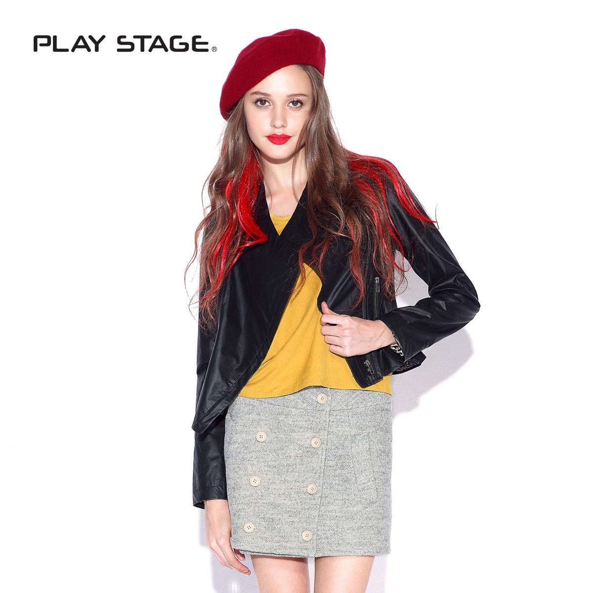 Free postage 2012 winter fashion slim PU outerwear women's personalized women's leather clothing