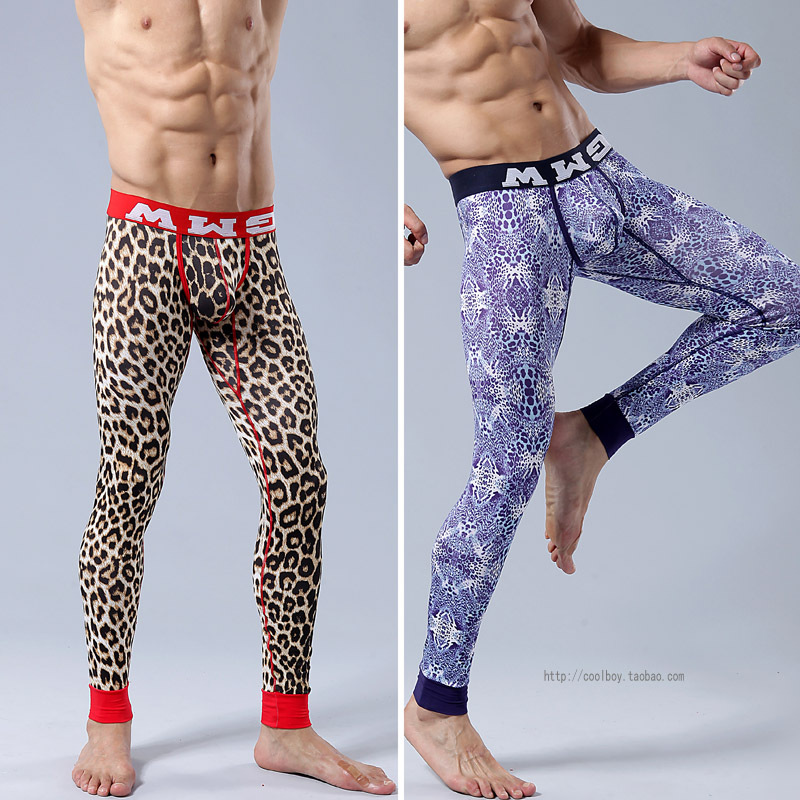 Free postage Consmile underwear intouch rose male long johns bags low-waist tight legging