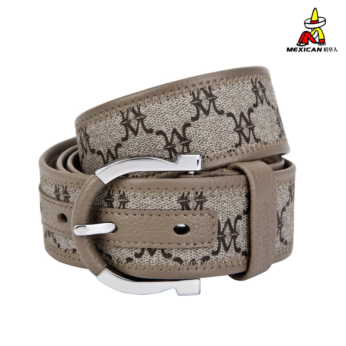 Free postage Women pin buckle strap beige 2012 genuine leather belt fashionable casual cowhide belt