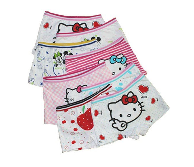 Free ship! Cotton Lycra,Girl child baby underwear/cartoon breathable cotton panties/Baby Briefs