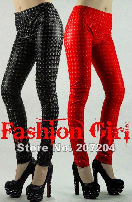 Free ship Sexy fashion black / red colors Winter Fashion Slim Tights Pantyhose Nail Leggings Women Stockings HOT