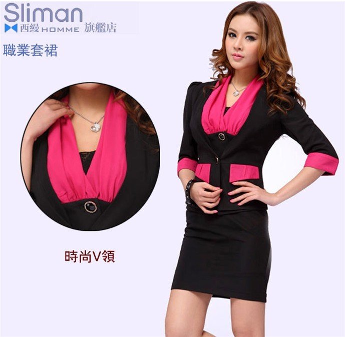 free ship! wholesale&retail, 2012  NEW arrive  OLdress suits,professional women's formal wear/gown,jacket+dress