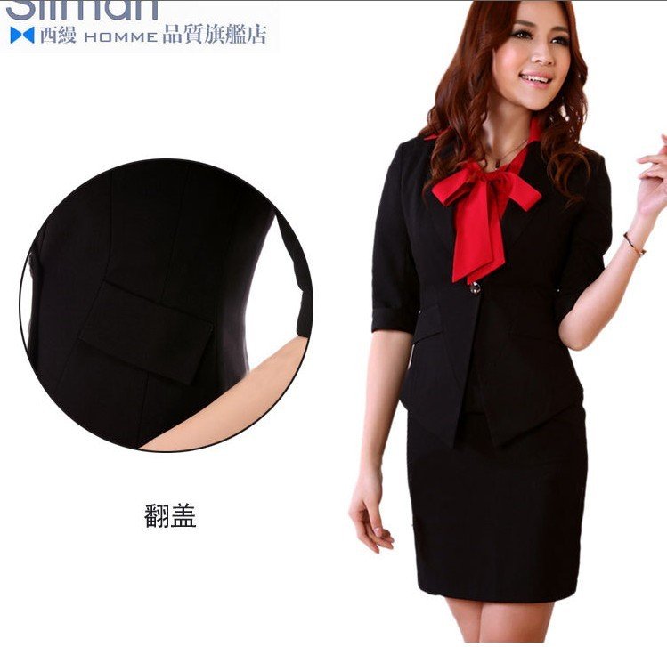 free ship! wholesale&retail,Western-style clothes+skirt  2012  NEW arrive  OL swallowtail,professional women's formal wear/gown,