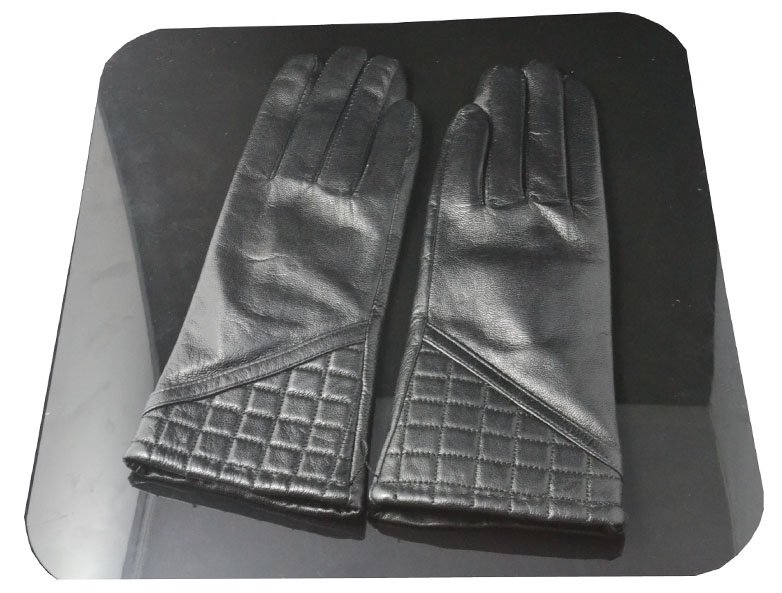 [FREE SHIPING]  Best sale fashion gloves,High quality 100%  leather gloves for lady HD-047