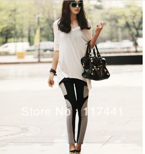 Free shiping fashion women leggings pants stockings leather warm