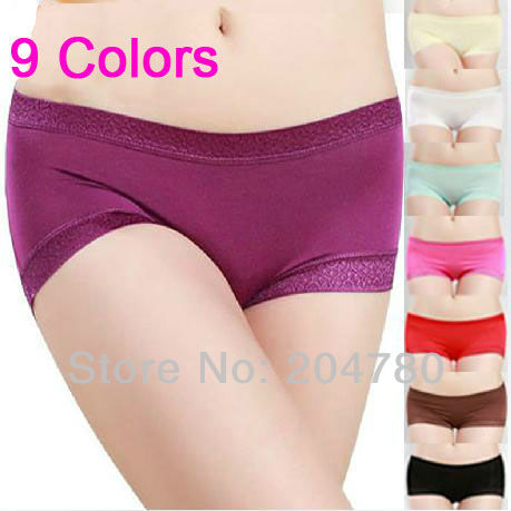 Free shiping! Four Seasons Hot Sell underwear pure modal women's underpants waist lace Seamless Ms. underwear,Ladies underwear