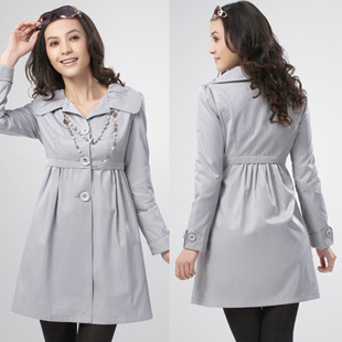 Free Shiping Hot 2012 autumn fashion slim trench casual thin overcoat e8008p65