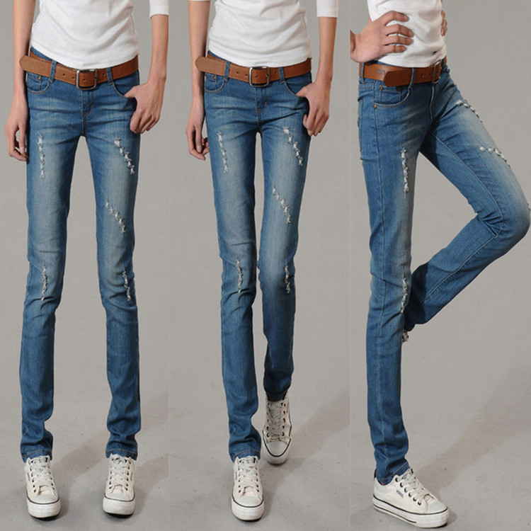 Free Shiping Hot sale Famous Brand ladies Jeans,2013 Fashion style women's Jeans -NZK012