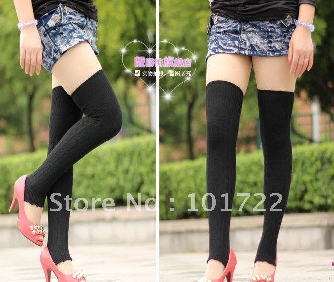 FREE SHIPMENT,Fashion lady's knitting leg warmer,long and fashion,high quality,cheap price