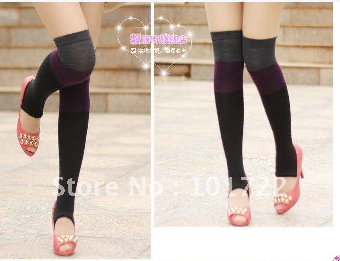 FREE SHIPMENT,Fashion lady's knitting leg warmer,long and fashion,high quality,cheap price